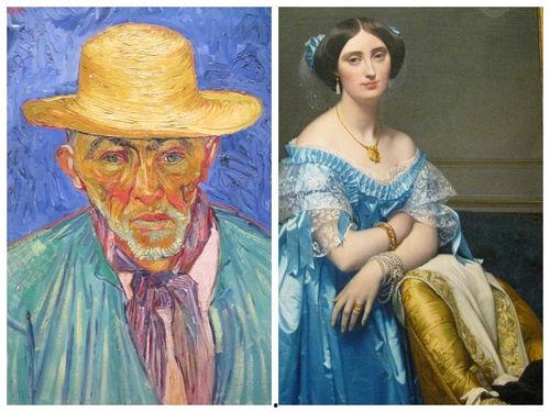 吃瓜群众油画壁纸图片